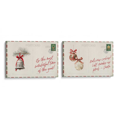 Joyful Deliveries Set of 2 Canvas Prints