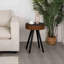 Table d'appoint avec pieds en bois massif-1201511908