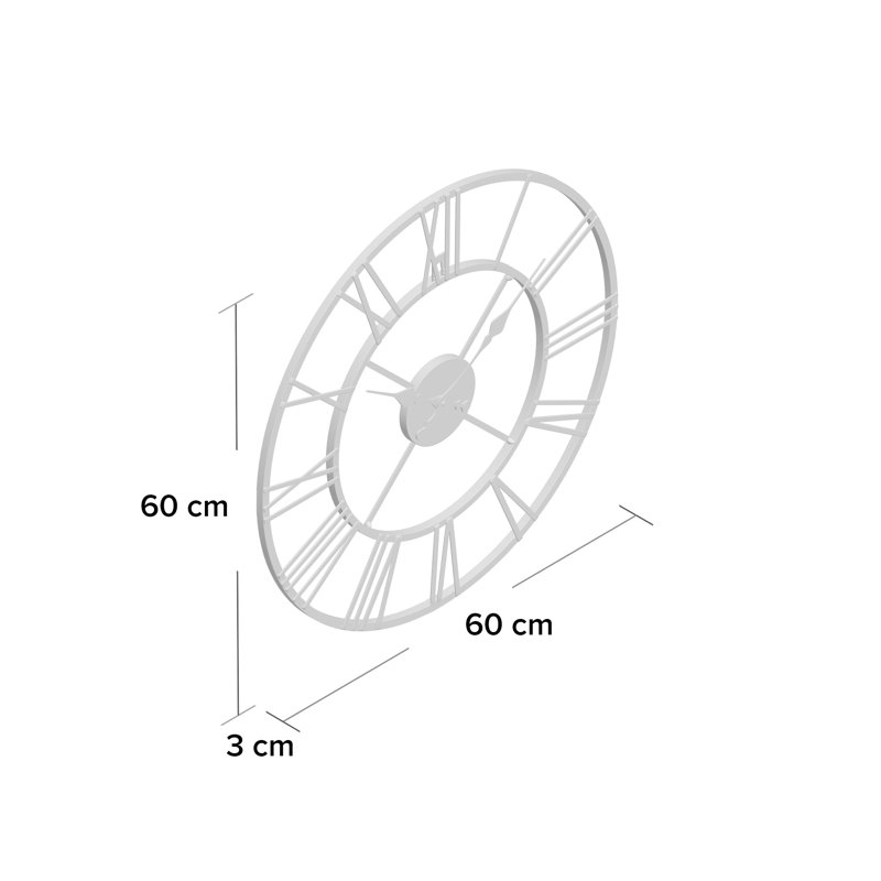 Mayer Metal Wall Clock
