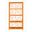 Tibet 72"H x 36"W Bookcase-61594768