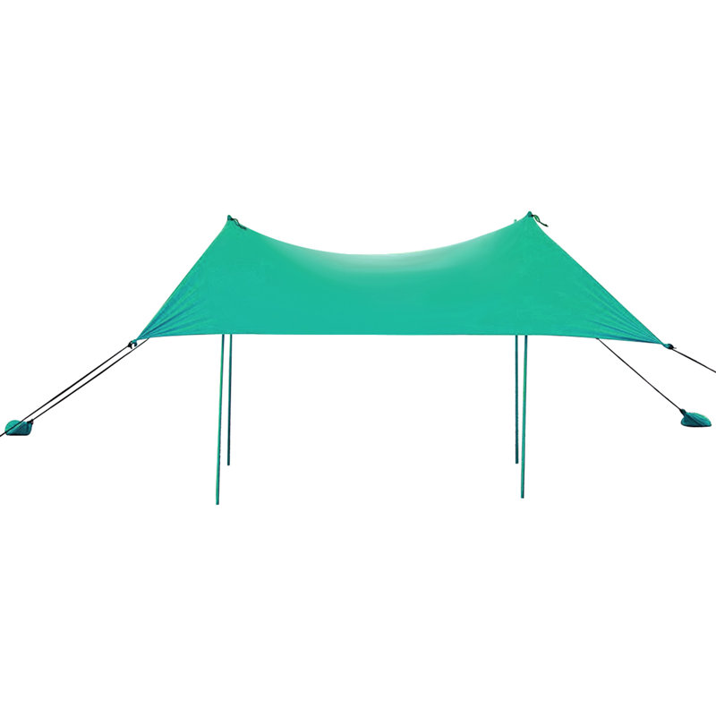 Tente portable avec sac de transport, Vert
