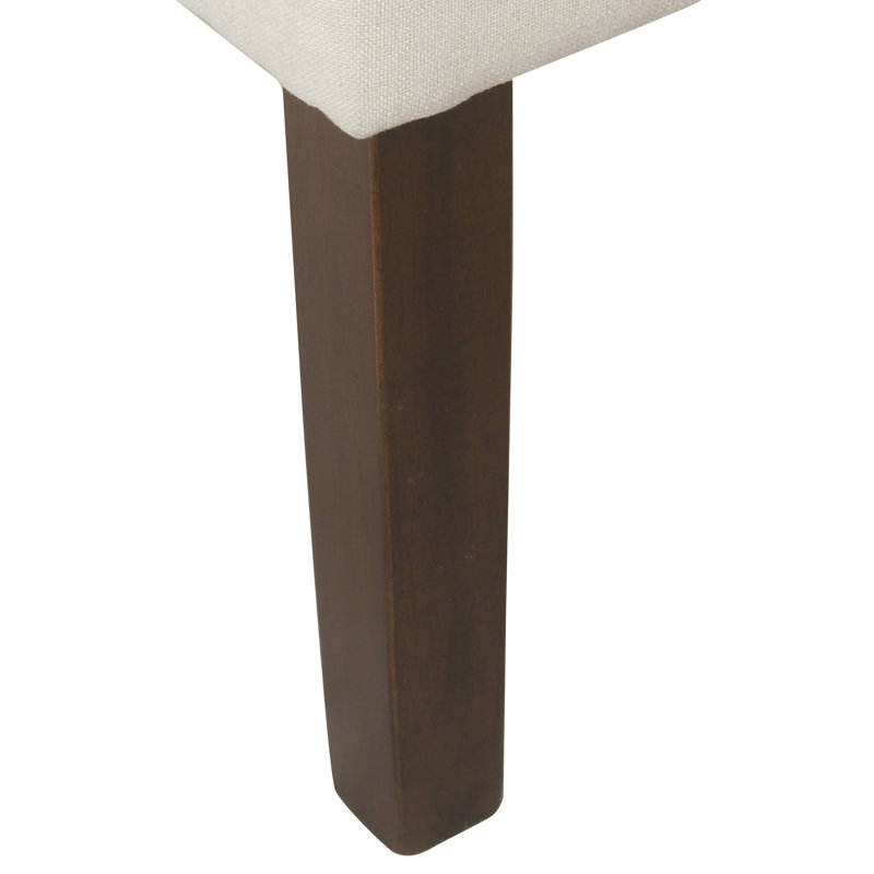 Fauteuil d'appoint incurvé Daryann, Polyester crème