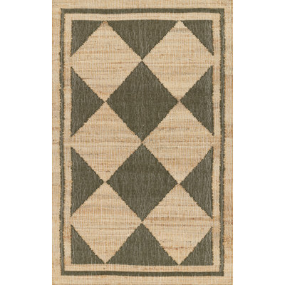 Erin Gates by Momeni Orchard Court Green Hand Woven Wool and Jute Area Rug 9' X 12'