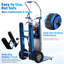 Chariots d'escaliers robustes capacité 900lbs 1250W (vert)-125262617