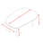 ARC-SHAPED COFFEE TABLE