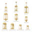 Lanterne murale d'extérieur à 3 ampoules Antionetta-709375759-709375746