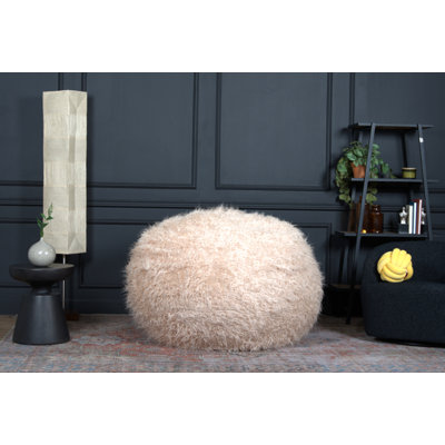 Faux Fur Bean Bag Chair
