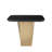 Shield Metal Base Dining Table