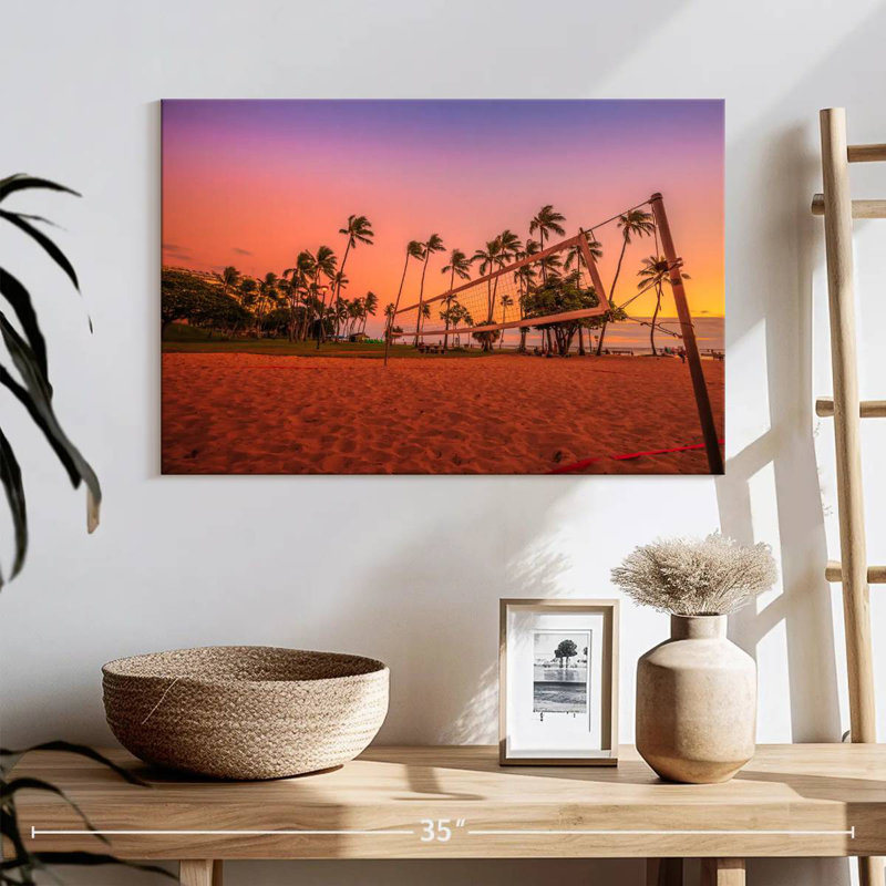 Plage Gillard Fort DeRussy Waikiki, H 16 po x l 24 po