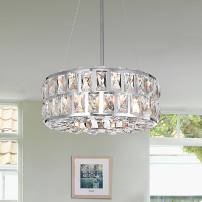 Lustree tambour 3 lumières ombrée Mcglone