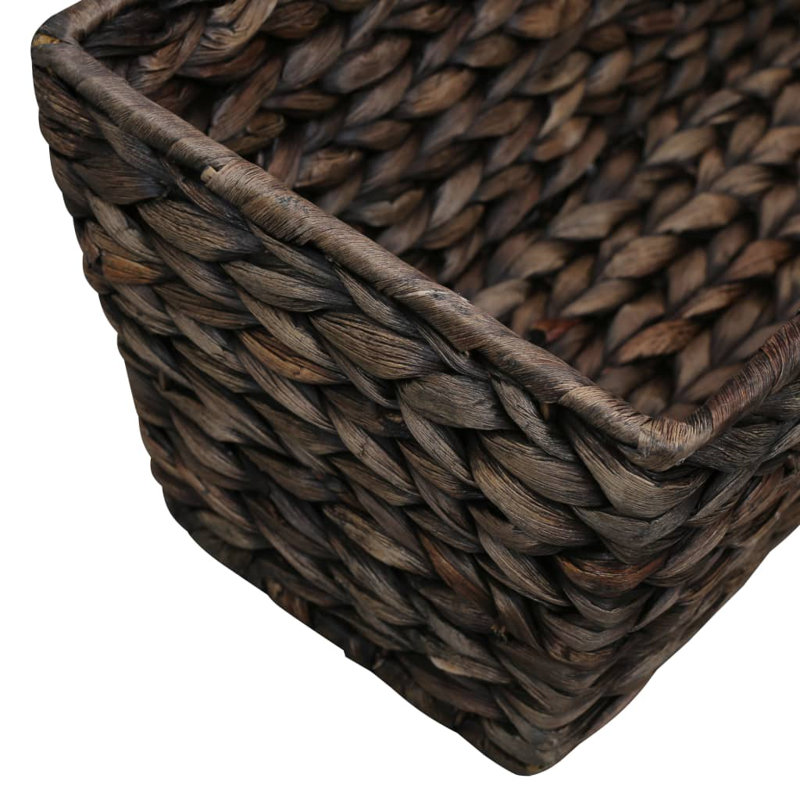 2x Garden Planters Water Hyacinth Flower Raised Bed Vase Multi Colors, Dark Brown