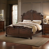 Solid Wood Standard Bed
