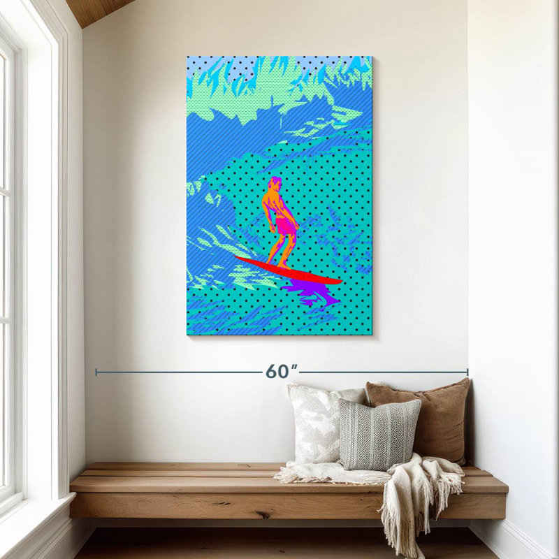 Surf Siron Neon, H 45 po x l 30 po