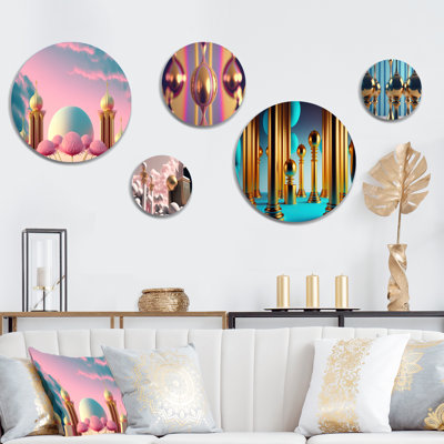 Buildings & Architecture Wall Decor on Metal