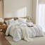 Ensemble de housse de couette à rayures 100% coton délavé Life-114395749-114395756