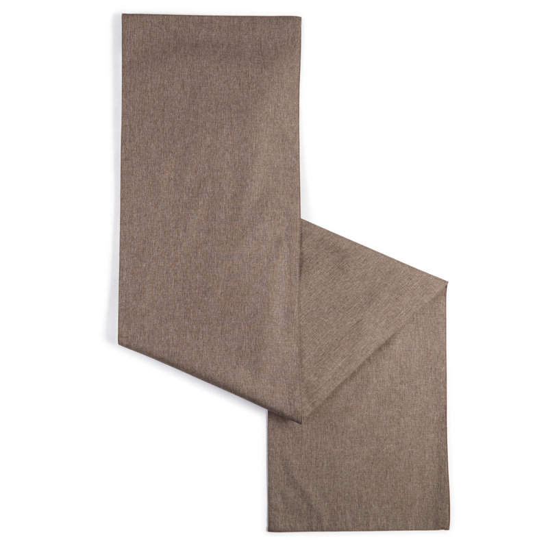 Chemin de table Christabelle, 72 po x 15 po, Gris