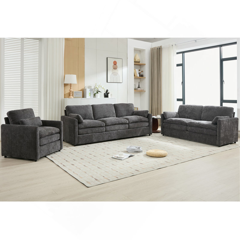 Canapé rembourré surdimensionné Comfy Cloud Canapé, Gris