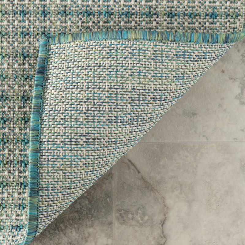 Tirzah Modern Indoor/Outdoor Rug, Rectangle 4' x 6'