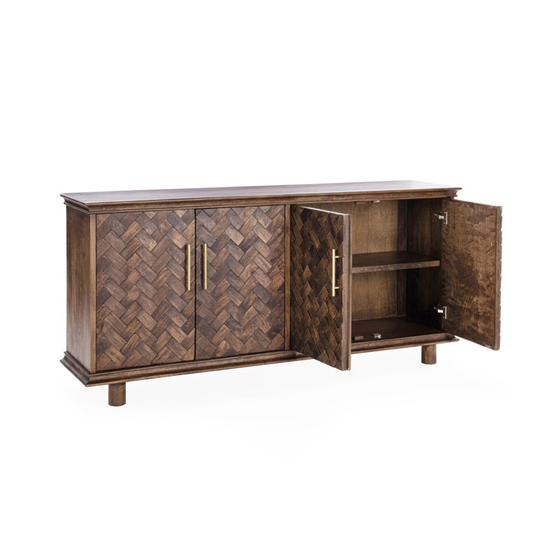 Shira 78'' W Solid Wood Sideboard