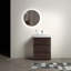 Ensemble de meuble-lavabo simple avec plateau en résine 24 po Jussef