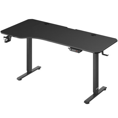 Adjustable Metal Base Writing Desk