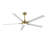 60 In. 5 Aluminium Blades Indoor Led Ceiling Fan With Remote, Smart ceiling fan-75918953