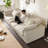 White Polyester Modular Sofa cushion couch