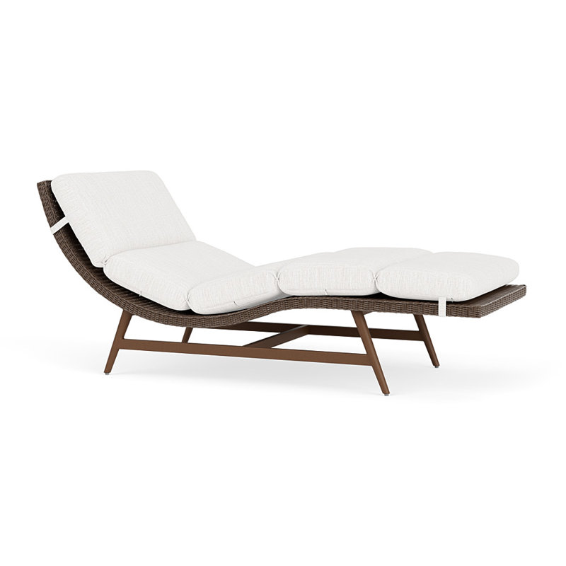Cascade Outdoor Chaise Lounge, Friendly Natural, Bark