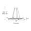 Divergence 9 - Light LED Chandelier