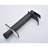Matte Black Single Handle Waterfall Spout Bathroom Faucet With Pop - Up Drain, Stainless Steel, Stable Water Flow, Quick Installation For Sinks Without Overflow-125170489