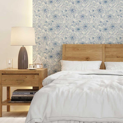 Rouleau de papier peint adhésif L 8,5 pi x l 24 po Dayan