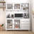 Freestanding Kitchen Hutch Cabinet with Multiple Storage Options-889072269