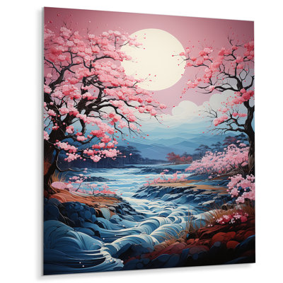 Fleur de cerisier I, art mural Japon