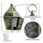 Mini lanterne hexagonale en verre-110273558