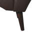 Chaise Lounge Arm Chair Indoor With Pillow And Solid Wood Legs-1841301965