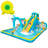 ECLIFE 16.1' x 13.9' Bounce House with Splash Pool and Air blower