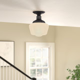 Autenberg Glass Semi Flush Mount