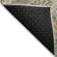 Tapis brun intérieur / extérieur lavable à la machine Claudian ACN1236-103718782