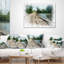 Coussin lombaire Paysage