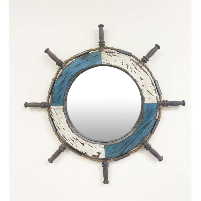 Sellersville Wood Wall Mirror