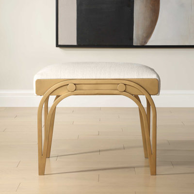 Upholstered Bench by Everly Quinn