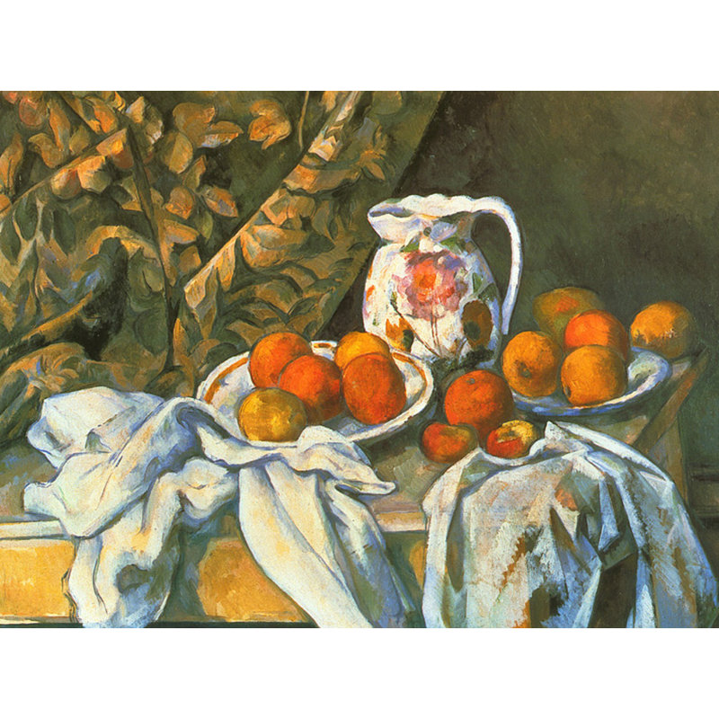 Pommes et oranges, H 18 po x l 24 po