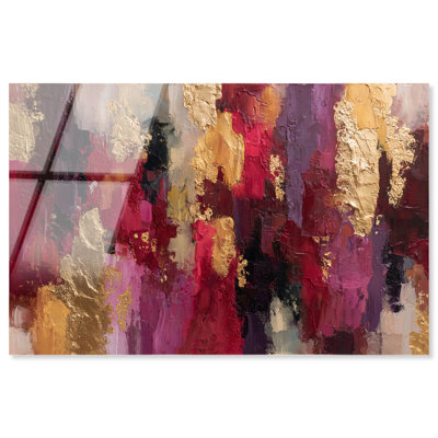 River of Lava III Abstract Art Acrylic Print by Art Remedy