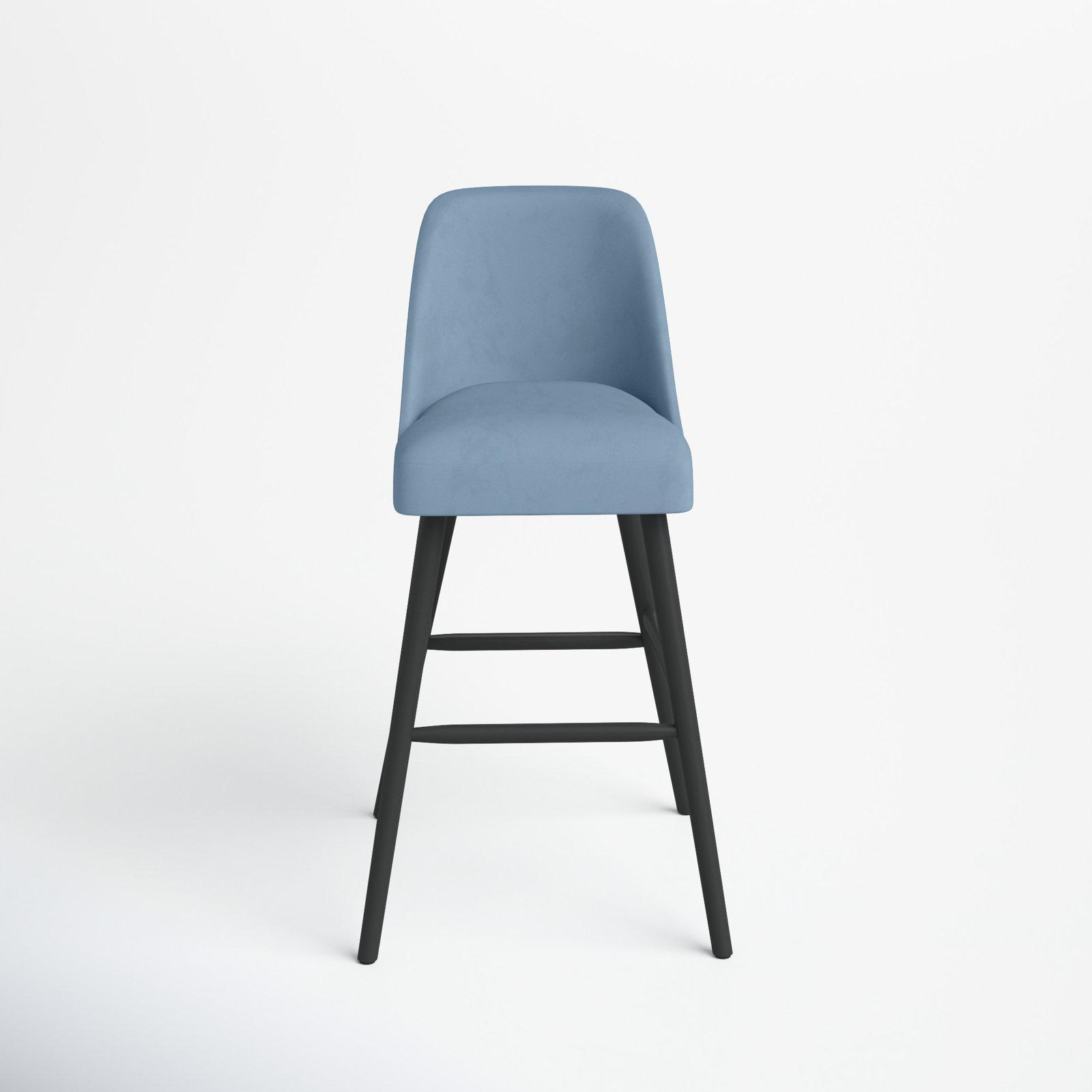 Gallie Counter & Bar Stool, Bar Stool (31" Seat Height), Classic Ocean Velvet