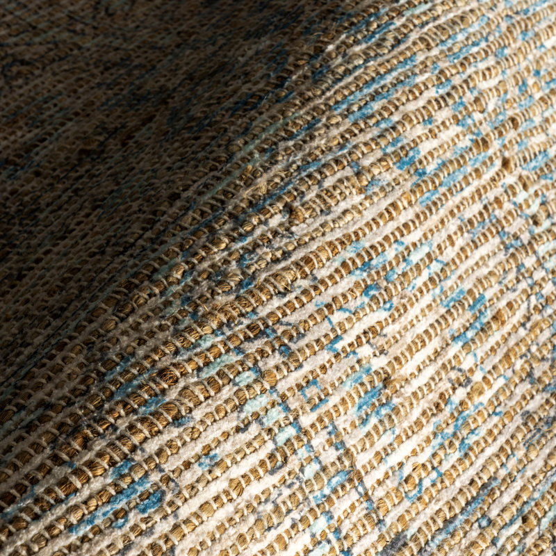  Tapis persan médaillon à pampilles, Rectangle 7 pi 6 po x 9 pi 6 po