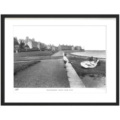 Beaumaris, West End 1933 - Single Picture Frame Print