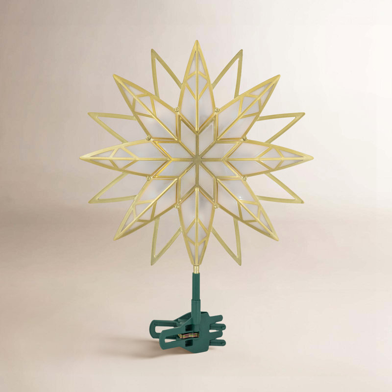 12.5'' Plants & Flowers Lighted Tree Topper