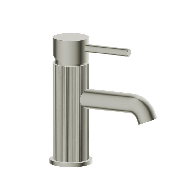 Robinet de salle de bain en nickel brossé ROSETTA-BN, Nickel brossé