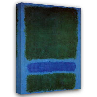 Untitled (Green, Blue, Green on Blue), 1968