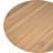 Outdoor Patio Round Acacia Wood Coffee Table, Natural Finish Wood